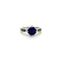 Sapphire Ring in .925 Sterling Silver - KSR 15203-0