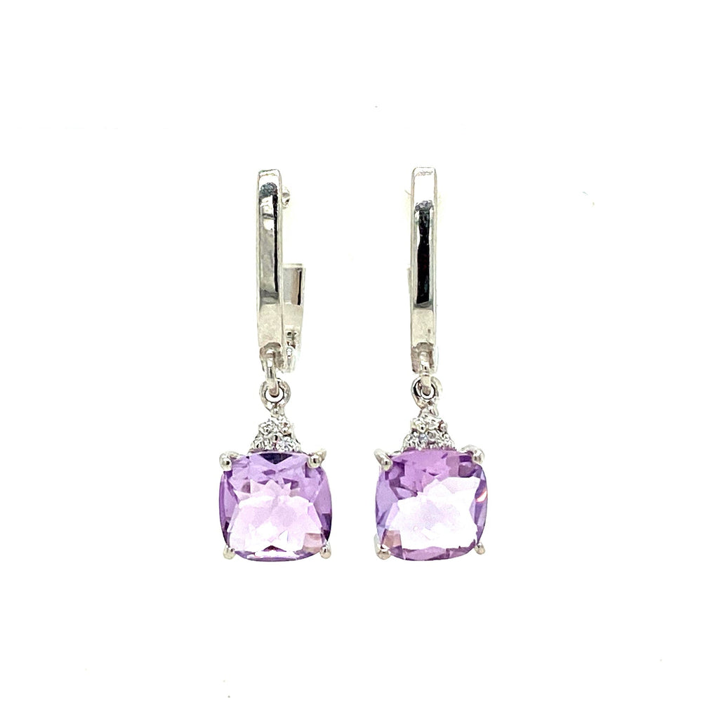 Amethyst Jewellery Set in .925 Sterling Silver - KSS 60419