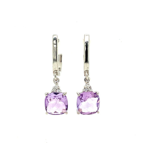 Amethyst Jewellery Set in .925 Sterling Silver - KSS 60419