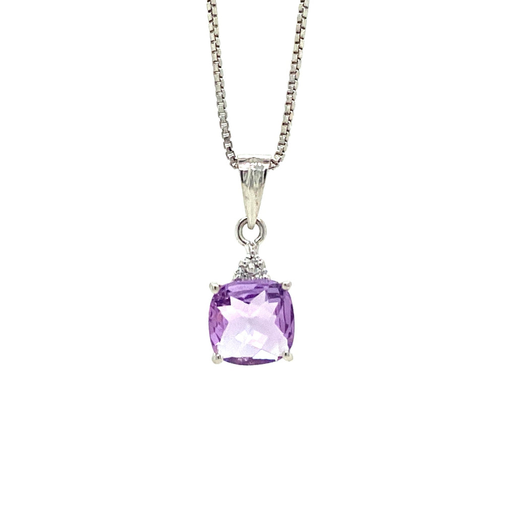 Amethyst Jewellery Set in .925 Sterling Silver - KSS 60419